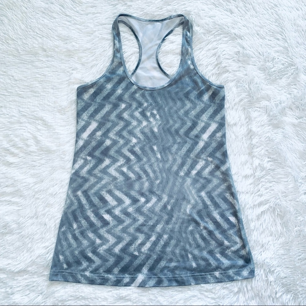 Lululemon | NWOT 🤍 Cool Racerback Blazer Fossil Athletic Tank - Picture 3 of 9